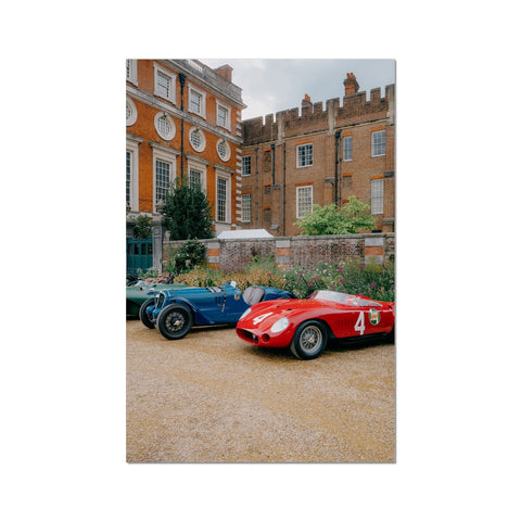 Poster 177 - Maserati 300S - 1956 x Delahaye 135 CS -1936