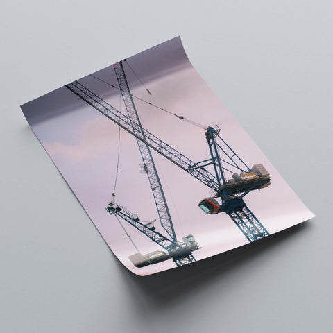 Poster 012 - Ballymore Cranes in London