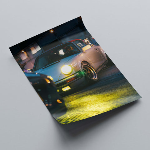 Poster 017 - Porsche 911 SC Targa