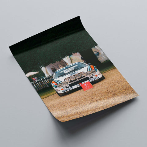 Poster 021 - Lancia Rally 037 Martini