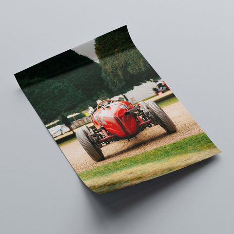 Poster 023 - Alfa Romeo P3 Tipo B - 1932