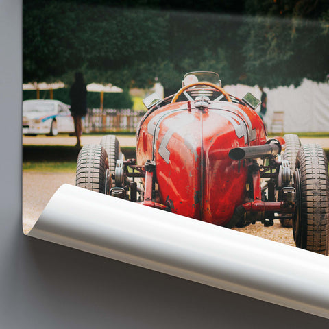 Poster 023 - Alfa Romeo P3 Tipo B - 1932