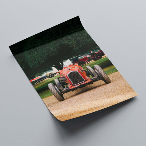 Poster 024 - Alfa Romeo P3 Tipo B - 1932