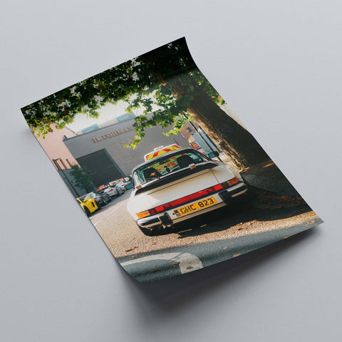 Poster 032 - Porsche 911 Targa & Coffee Table