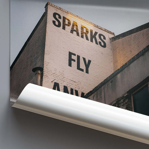 Poster 048 - Sparks Fly Plane