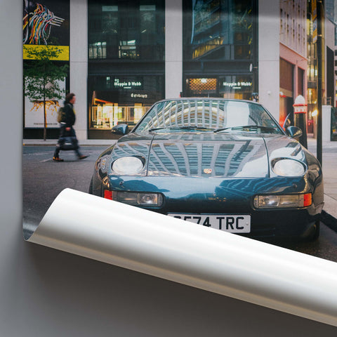 Poster 063 - Porsche 928 S4 in London - 2