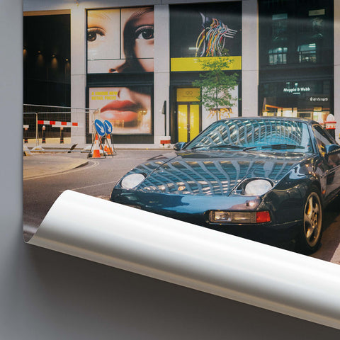 Poster 064 - Porsche 928 S4 in London - 3