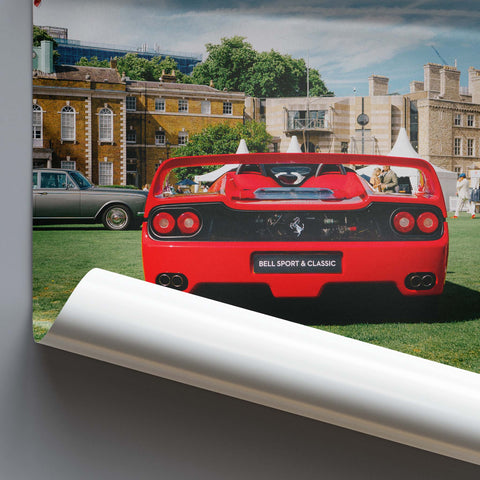 Poster 109 - Ferrari F50 - Rosso Corsa