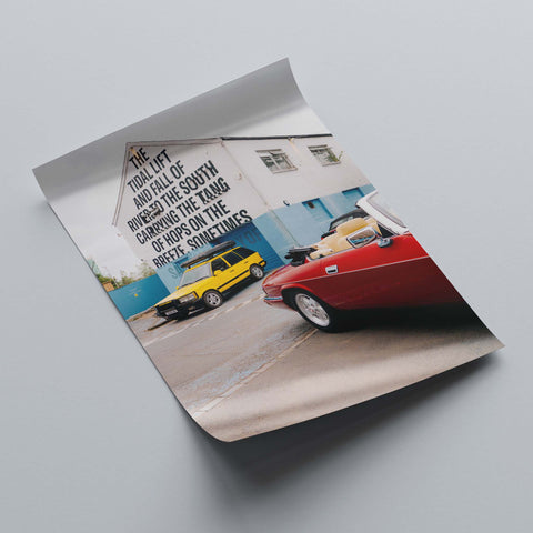 Poster 139 - Jaguar XJS x Range Rover