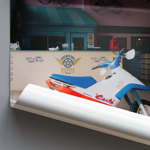 Poster 143 - Honda EZ90 Cub