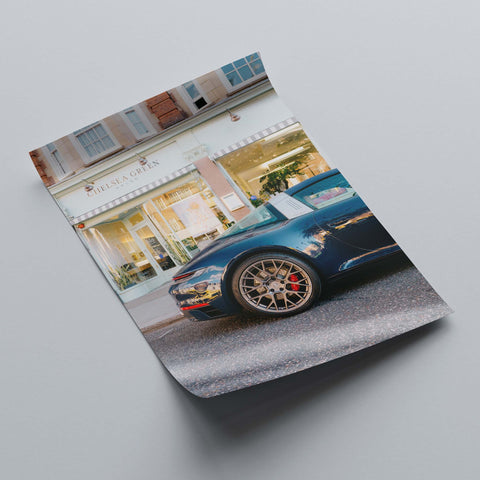 Poster 149 - Porsche 911 (992) Targa 4S