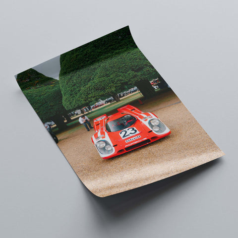 Poster 176 - Porsche 917K N°23 - Le Mans 1970 Winner