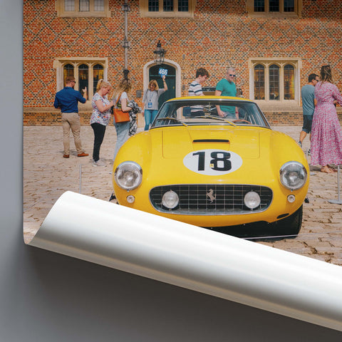 Poster 185 - Ferrari 250 GT SWB Berlinetta Competizione - 1960