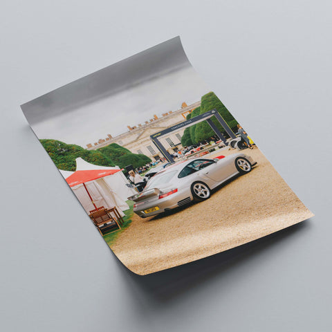 Poster 187 - Porsche 911 (996) GT2 at Hampton Court Palace