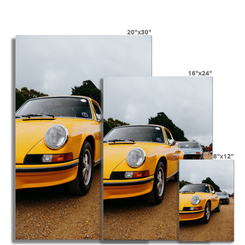 Poster 348 - Porsche 911 Carrera RS Touring - Signal Yellow - 1973