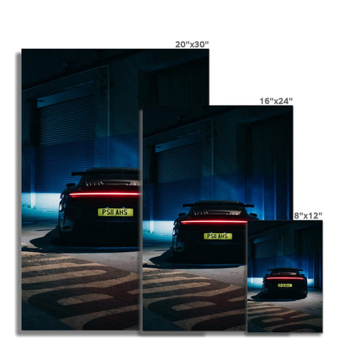 Poster 035 - Porsche 911 (992) GT3 - The Spaceship