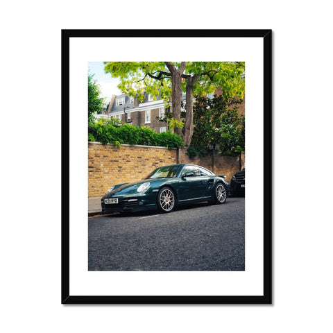 997 Turbo Racing Green Framed Print