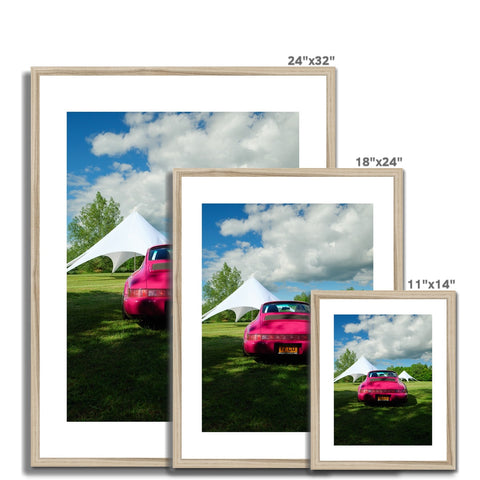 N°26/30 - 964 Carrera 2 Rubystone Red Framed Print