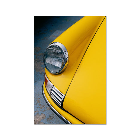 Poster 271 - Porsche 911 Targa - Signal Yellow - 1972 - 1