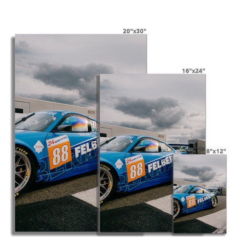 Poster 166 - Porsche 911 (997) GT3 RSR N°88 - 1