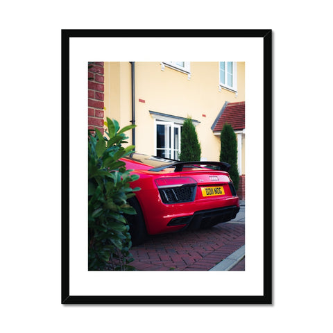 R8 V10 Framed Print