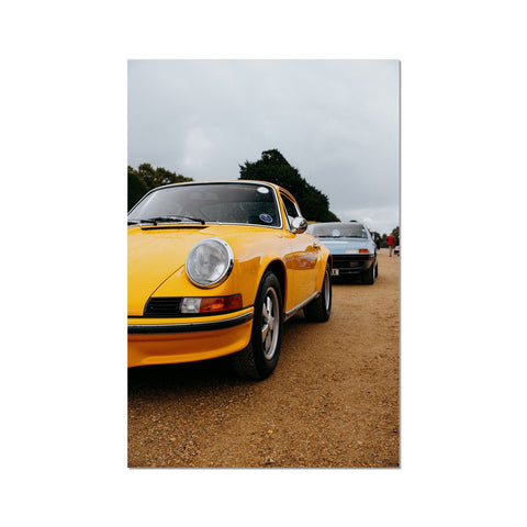 Poster 348 - Porsche 911 Carrera RS Touring - Signal Yellow - 1973