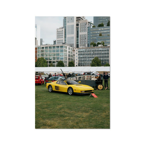 Poster 316 - Ferrari Testarossa Targa - 1985