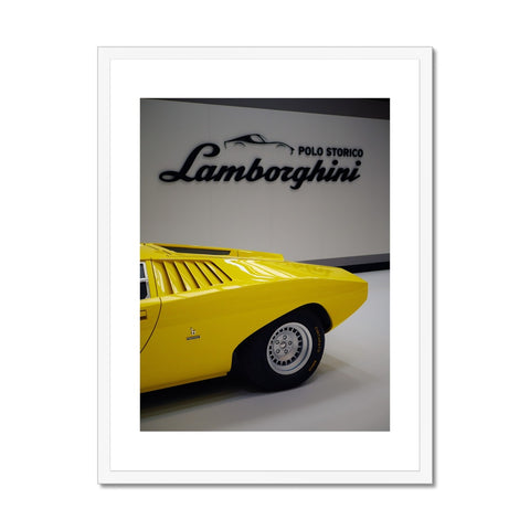 N°17/30 - Countach LP500 Framed Print