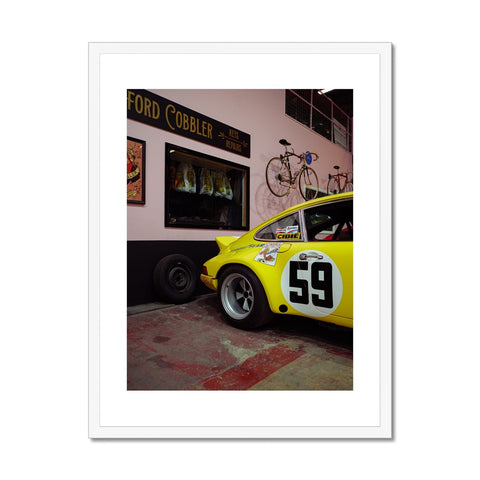 N°19/30 - 911 '73 RSR Brumos Tribute Framed Print