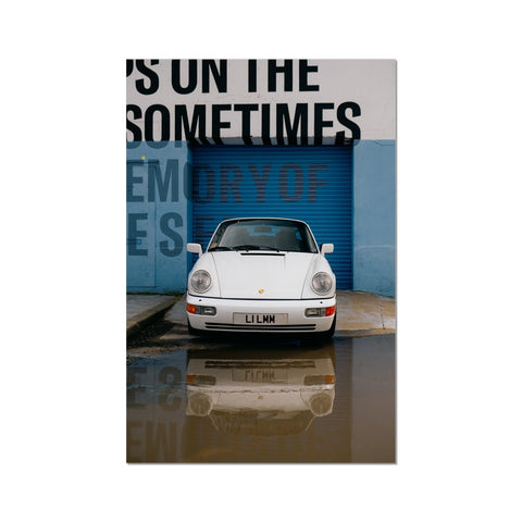 Poster 274 - Porsche 911 (964) Carrera 4 Targa - 1993