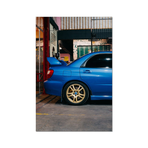 Poster 047 - Subaru Impreza Mk2 WRX STi