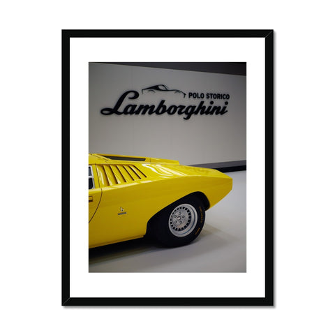 N°17/30 - Countach LP500 Framed Print