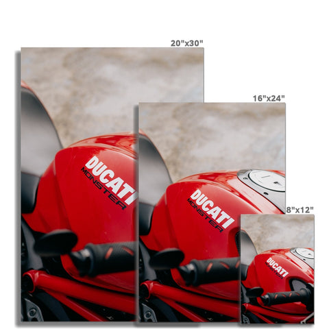 Ducati best sale monster poster