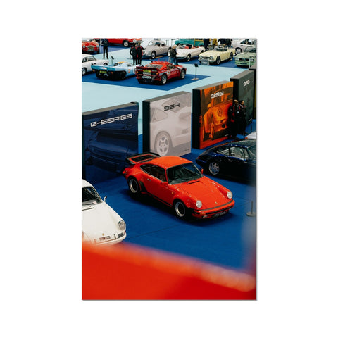 Poster 254 - Porsche 911 (930) Turbo - Guards Red - 1981