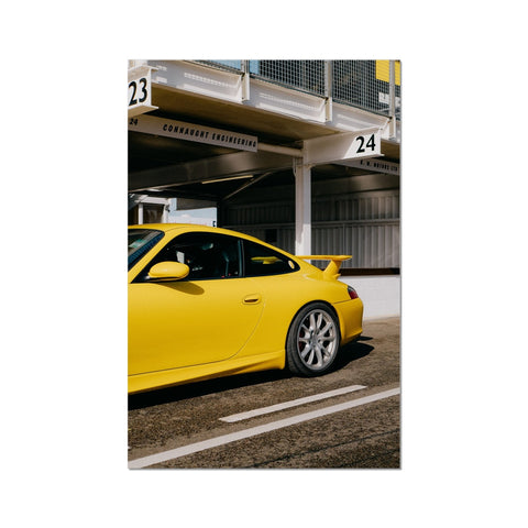 Poster 228 - Porsche 911 (996) GT3 - Speed Yellow