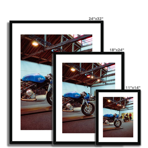 N°23/30 - Ducati 749s by deBolex Framed Print