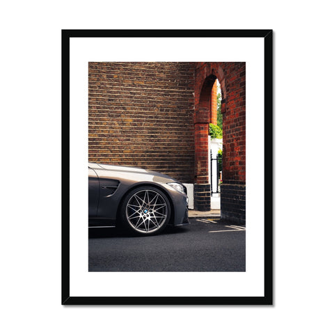 M4 Competition Champagne Quartz Framed Print